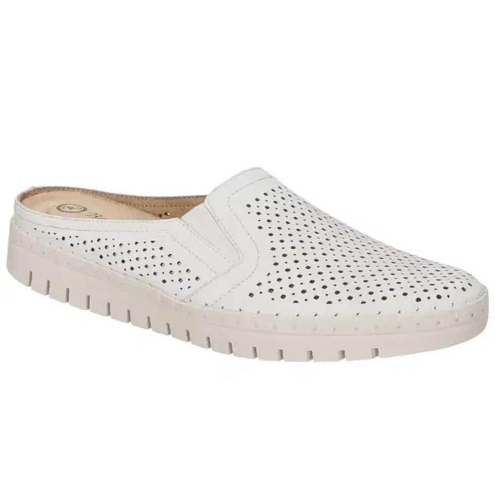 NWT! Bella Vita Women's Refresh Leather Altheisure Slip On Mules